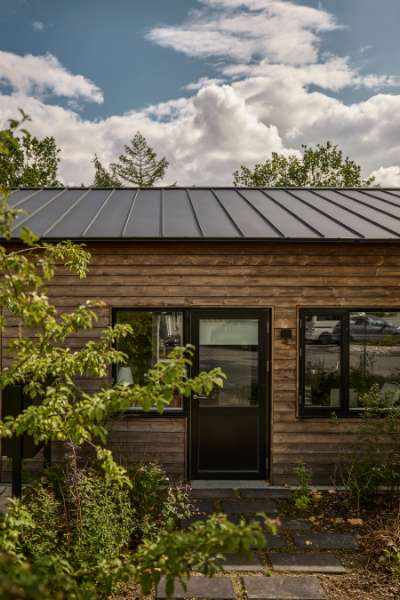Residential facility with a special focus on sustainability featuring steel profile roofs, Kirke Værløsevej 52, 3500 Værløse, Denmark